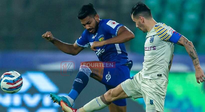 ഐഎസ്എലിൽ കേരള ബ്ലാസ്റ്റേഴ്സിൻ്റെ വിജയക്കുതിപ്പിന് വിരാമം; കളി സമനില 1