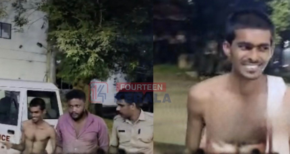 പെട്രോൾ പമ്പിലെ സിസിടിവിയിൽ കുടുങ്ങി;വെളിമണ്ണയിൽ ഭീകരാന്തരീക്ഷം സൃഷ്ടിച്ച യുവാവ് പിടിയിൽ 1