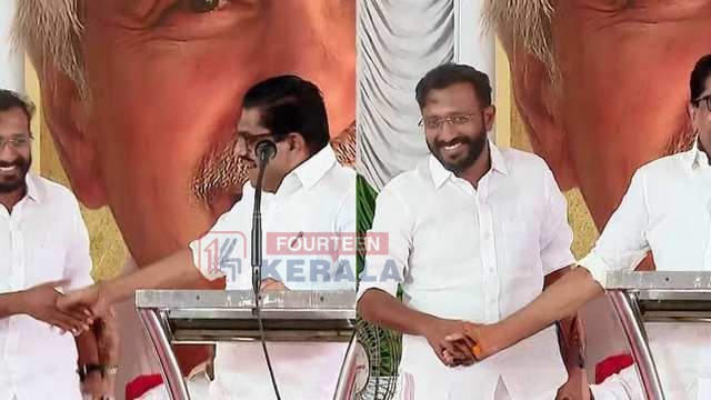 ഉമ്മൻചാണ്ടി അനുസ്മരണത്തിൽ അലോഷ്യസ് സേവ്യറിന് വേദിയിൽ ഇരിപ്പിടമില്ല; 'നിലപാടുകൾ ആർജവത്തോടെ പറയുന്ന നേതാവ്', അരികിൽ ചേർത്തുനിർത്തി വി എം സുധീരൻ 1