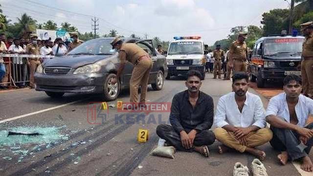 കാറിടിച്ച് പൊലീസുകാരന്റെ കാൽ തകർത്തു; അരക്കിലോ കഞ്ചാവുമായി മൂന്നംഗ സംഘം പിടിയിൽ 1