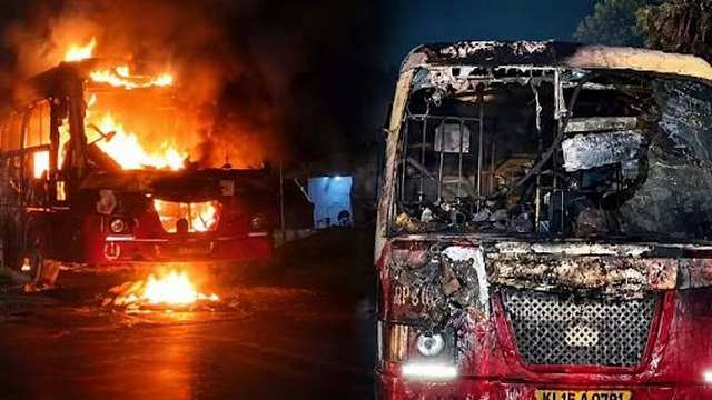 പട്ടാമ്പിയിൽ ഓടിക്കൊണ്ടിരുന്ന കെഎസ്ആർടിസി ബസിൽ തീപിടിച്ച് അപകടം; യാത്രക്കാർക്ക് അദ്ഭുത രക്ഷ 1