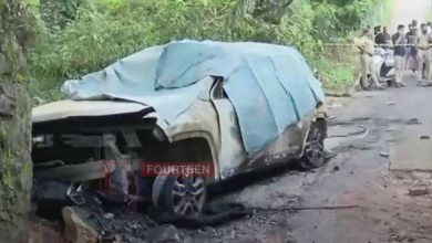 കോഴിക്കോട് നിയന്ത്രണം വിട്ട കാർ മതിലിലിടിച്ച് തീപിടിച്ചു; യാത്രികന് ദാരുണാന്ത്യം 3