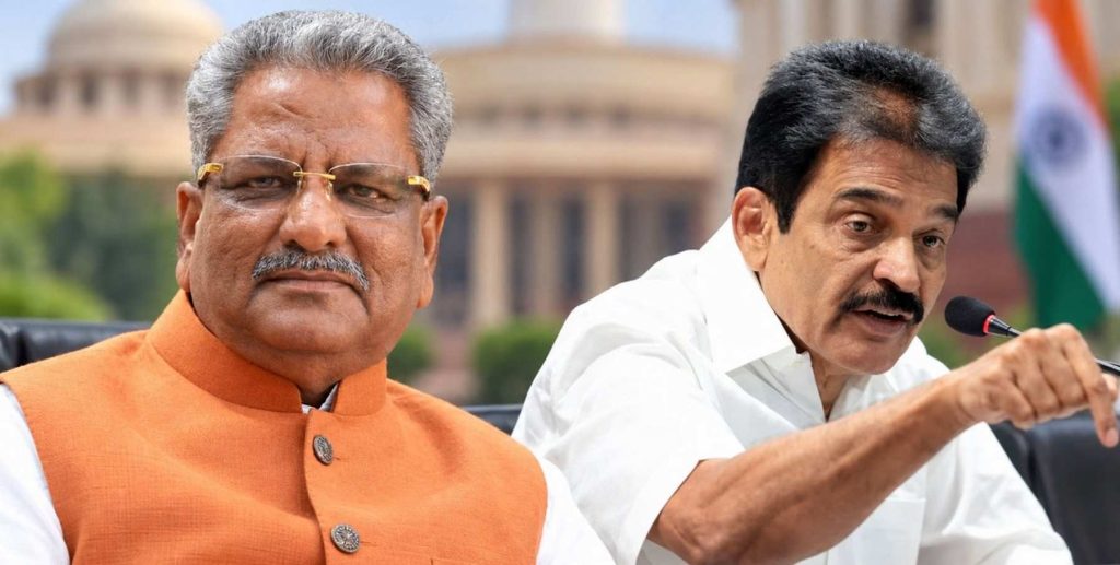 സംഘ്പരിവാറിന്റെ കാവി അജണ്ട കേരളത്തിൽ നടപ്പാക്കുന്നതിന്റെ ആദ്യഘട്ടം': ലോക്ഭവനിൽ മാംസ ഭക്ഷണം ഒഴിവാക്കിയതില് ഗവർണർക്കെതിരെ കെ.സി വേണുഗോപാൽ 1