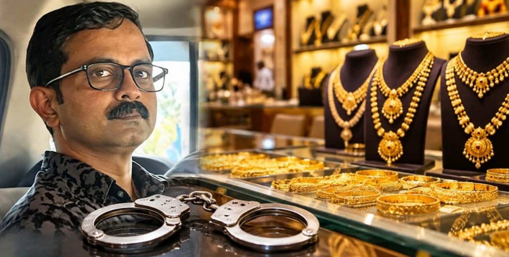 മോഷ്ടിച്ച സ്വർണം അതേ ജ്വല്ലറിയിൽ വിറ്റു; വടകര ഫ്രാൻസിസ് ആലുക്കാസ് ജ്വല്ലറിയിൽ നിന്ന് സ്വർണം കവർന്ന കേസിൽ ജീവനക്കാരൻ അറസ്റ്റിൽ 1