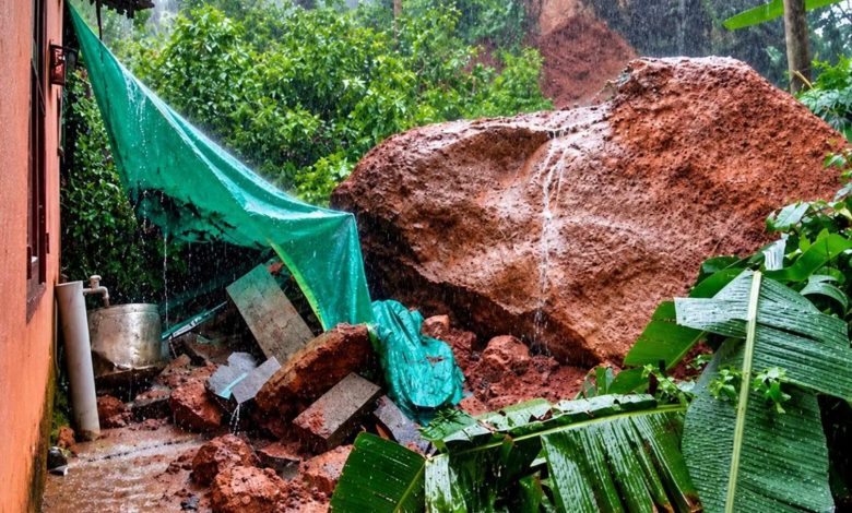 കാട്ടാക്കടയിൽ കൂറ്റൻ പാറ ഉരുണ്ടുവീണ് കിണർ തകർന്നു; വൻ ദുരന്തം ഒഴിവായത് തലനാരിഴയ്ക്ക് 1