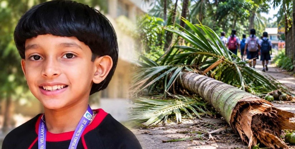 സ്കൂൾ കഴിഞ്ഞ് വരുമ്പോൾ കമുക് ഒടിഞ്ഞുവീണു; ഏഴ് വയസ്സുകാരന്റെ ജീവൻ രക്ഷിക്കാൻ കൈകോർത്ത് നാട് 1
