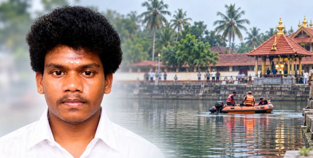 നൊമ്പരമായ് ബിനു...! ജോലി കഴിഞ്ഞ് സുഹൃത്തുക്കൾക്കൊപ്പം ക്ഷേത്രക്കുളത്തിൽ കുളിക്കാനിറങ്ങി; നീന്തുന്നതിനിടെ കാണാതായ 28കാരന്റെ മൃതദേഹം കണ്ടെത്തി 1