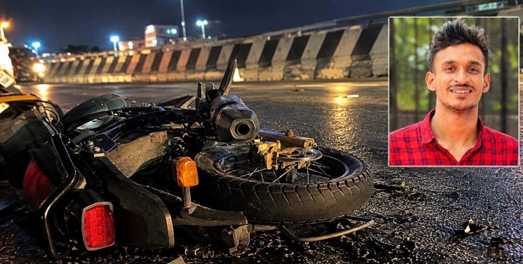കോഴിക്കോട് നന്തി മേൽപ്പാലത്തിൽ വാഹനാപകടം; പരിക്കേറ്റ് ചികിത്സയിലായിരുന്ന യുവാവ് മരിച്ചു, ഇടിച്ച വാഹനത്തിനായി അന്വേഷണം 1