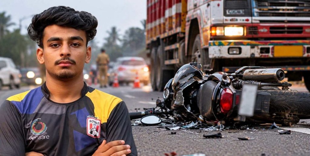 പന്തീരാങ്കാവ് ബൈപ്പാസിൽ ബൈക്കിന് പിന്നിൽ ലോറിയിടിച്ച് അപകടം; കോഴിക്കോട് സ്വദേശിയായ ബിരുദ വിദ്യാർത്ഥിക്ക് ദാരുണാന്ത്യം 1