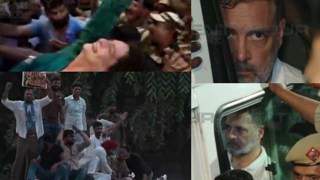 ഗ്യാനേഷ് കുമാറിനെതിരായ പ്രതിഷേധം; രാഹുൽ ഗാന്ധിയെയും പ്രിയങ്കയെയും കസ്റ്റഡിയിലെടുത്തു, ഡൽഹിയിൽ നാടകീയ രംഗങ്ങൾ 1