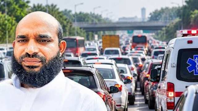 ഗതാഗതക്കുരുക്കിൽ കുടുങ്ങി സഹായം വൈകി; ഹൃദയാഘാതത്തെ തുടർന്ന് കണ്ണൂർ സ്വദേശിക്ക് ദാരുണാന്ത്യം 1